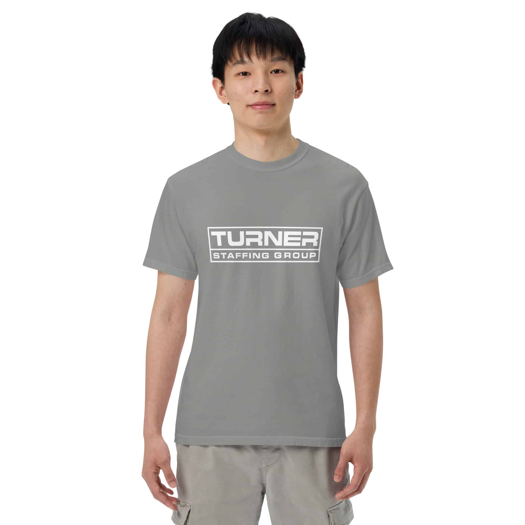 Turner Staffing Group Unisex garment-dyed heavyweight t-shirt - Image 4