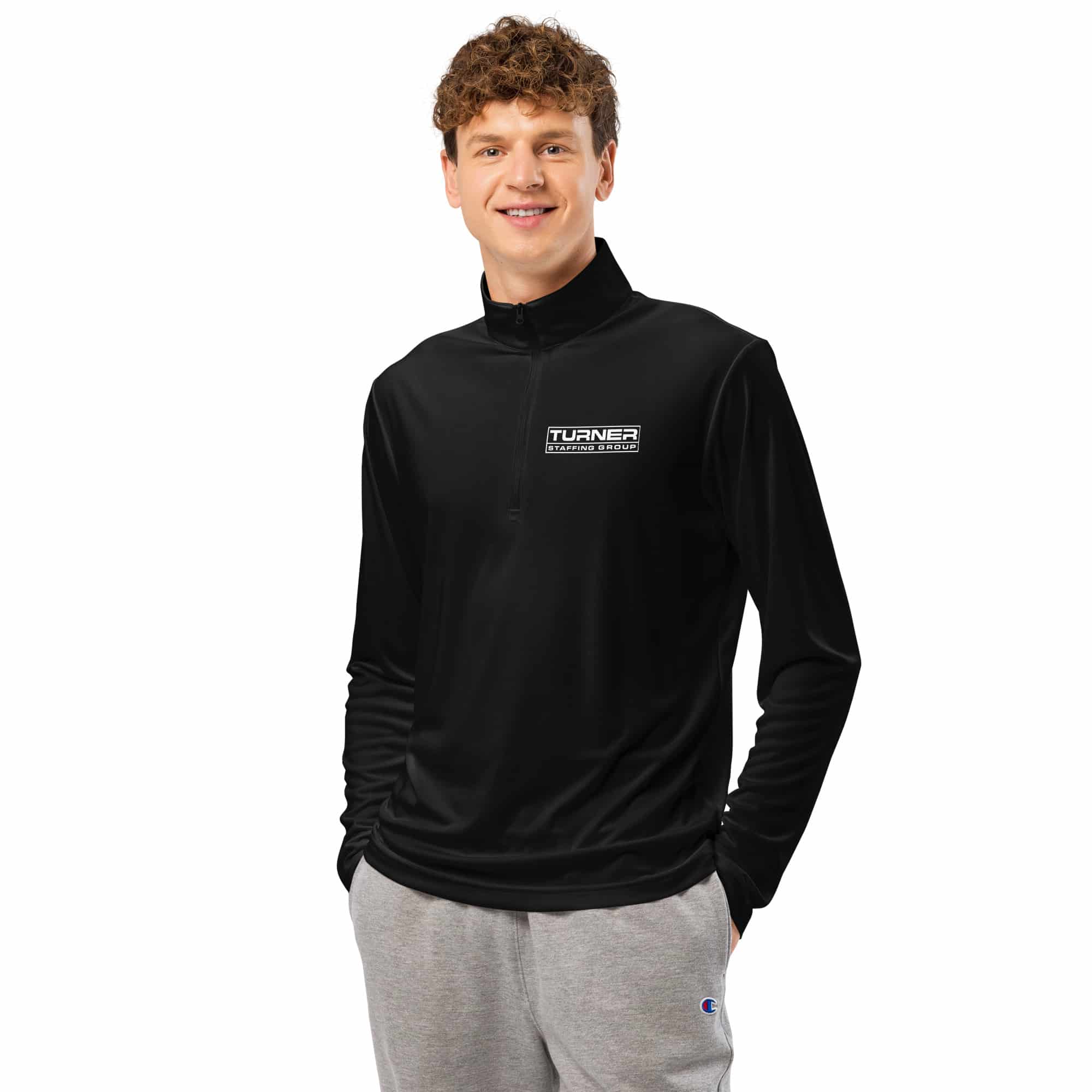 Lightweight Unisex Quarter Zip Pullover - Image 2