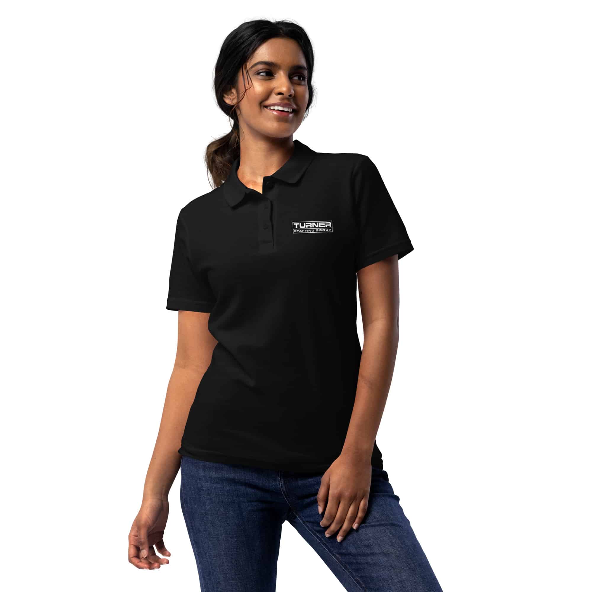 Women’s pique polo shirt - Image 3
